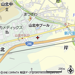 神奈川県足柄上郡山北町山北6周辺の地図