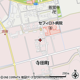 滋賀県長浜市寺田町74周辺の地図