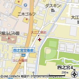 株式会社佐々木商会　サービス工場周辺の地図