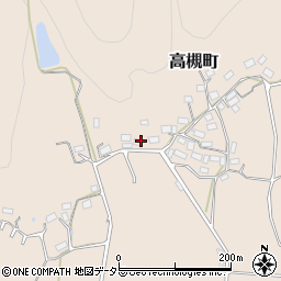 京都府綾部市高槻町谷口4周辺の地図