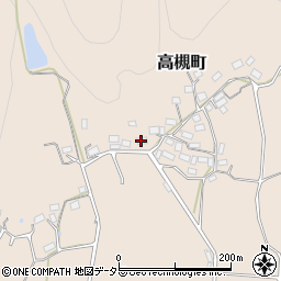 京都府綾部市高槻町谷口11周辺の地図