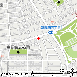 横浜パンの家周辺の地図