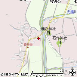 愛知県犬山市今井観音堂75周辺の地図