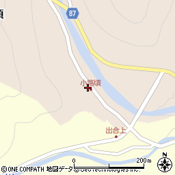 兵庫県養父市小路頃84周辺の地図