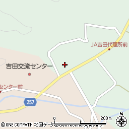 島根県安来市下吉田町353周辺の地図