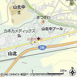 神奈川県足柄上郡山北町山北244周辺の地図