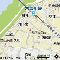 愛知県一宮市北方町北方畑下郷102周辺の地図
