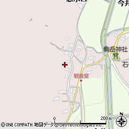 愛知県犬山市今井観音堂121周辺の地図
