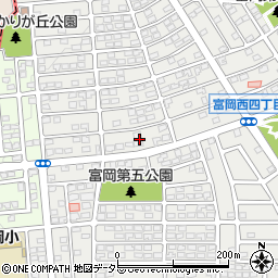 神奈川県横浜市金沢区富岡西4丁目79周辺の地図