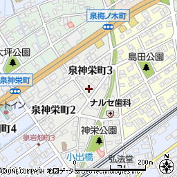 鶴章・貸衣裳店周辺の地図