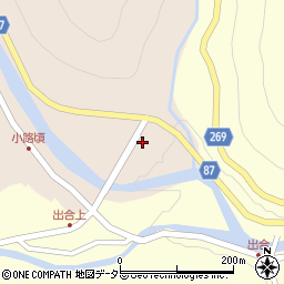 兵庫県養父市小路頃358周辺の地図