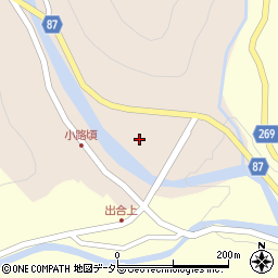 兵庫県養父市小路頃364周辺の地図