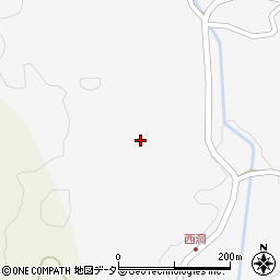 岐阜県恵那市山岡町久保原1338周辺の地図