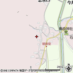 愛知県犬山市今井観音堂122-1周辺の地図