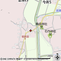 愛知県犬山市今井観音堂92周辺の地図