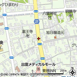 かげやま呉服店駐車場【水曜日】周辺の地図