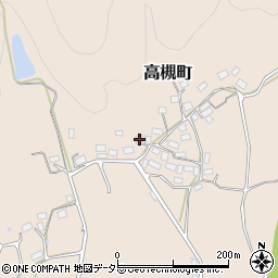 京都府綾部市高槻町谷口12周辺の地図