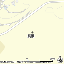 岐阜県多治見市高田町長湫周辺の地図