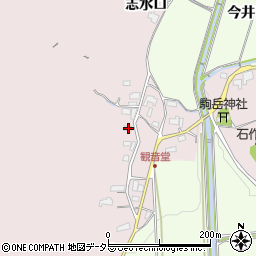 愛知県犬山市今井観音堂121-1周辺の地図