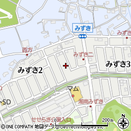 神奈川県茅ヶ崎市みずき2丁目12-17周辺の地図