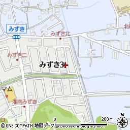 神奈川県茅ヶ崎市みずき3丁目10-21周辺の地図