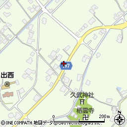 島根県出雲市斐川町出西2151周辺の地図