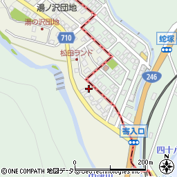 神奈川県足柄上郡松田町寄117-30周辺の地図