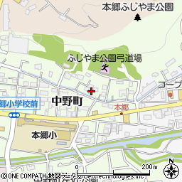 神奈川県横浜市栄区中野町63-2周辺の地図