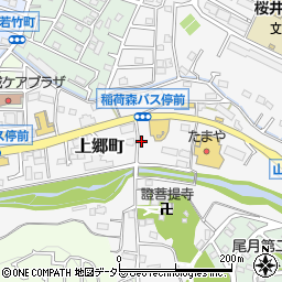 神奈川県横浜市栄区上郷町171周辺の地図