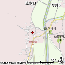愛知県犬山市今井観音堂98周辺の地図