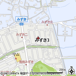 神奈川県茅ヶ崎市みずき3丁目12周辺の地図