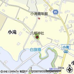 八幡神社周辺の地図