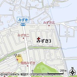 神奈川県茅ヶ崎市みずき3丁目12-5周辺の地図