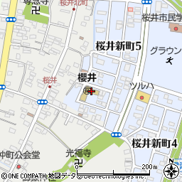 木更津市立　桜井保育園周辺の地図
