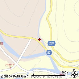 兵庫県養父市小路頃379周辺の地図