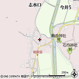 愛知県犬山市今井観音堂101周辺の地図