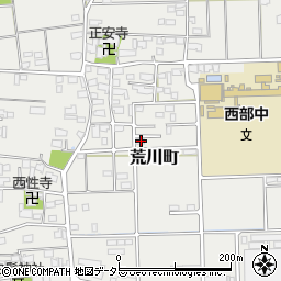 岐阜県大垣市荒川町310-7周辺の地図