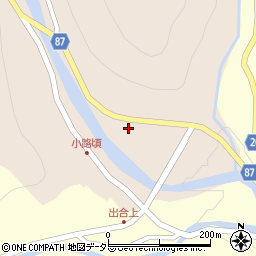 兵庫県養父市小路頃343周辺の地図