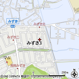 神奈川県茅ヶ崎市みずき3丁目10-6周辺の地図