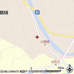 兵庫県養父市小路頃98周辺の地図