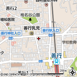 増子電気工事株式会社周辺の地図