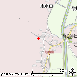 愛知県犬山市今井観音堂117周辺の地図