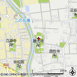 蓮正寺周辺の地図