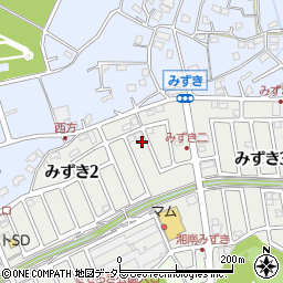 神奈川県茅ヶ崎市みずき2丁目12-13周辺の地図