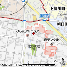 たんぽぽ薬局　新笠松店周辺の地図