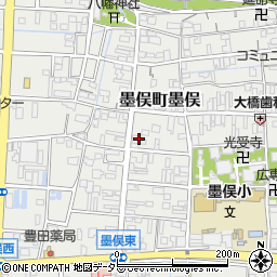大垣共立銀行墨俣支店周辺の地図