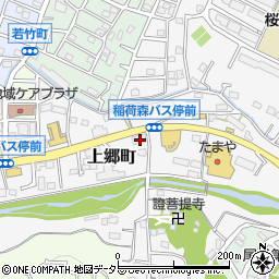 神奈川県横浜市栄区上郷町153周辺の地図