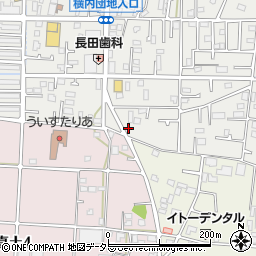 神奈川県平塚市横内4150-1周辺の地図