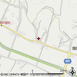 京都府綾部市西坂町森安22周辺の地図