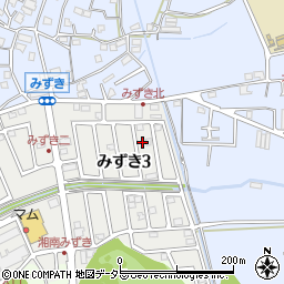 神奈川県茅ヶ崎市みずき3丁目10-7周辺の地図
